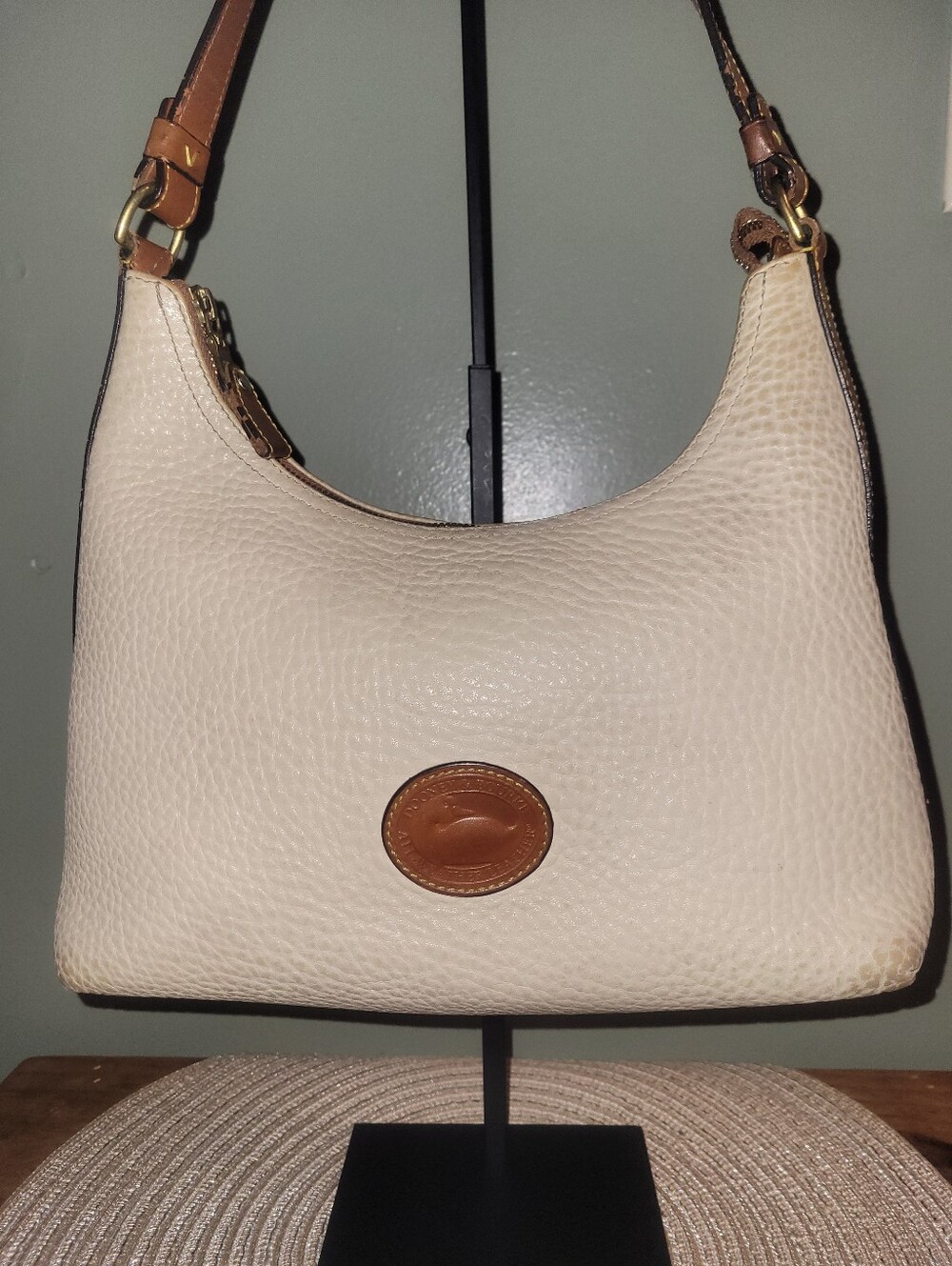 *REHAB* Project Vintage Dooney & Bourke All-Weather Leather Crescent
